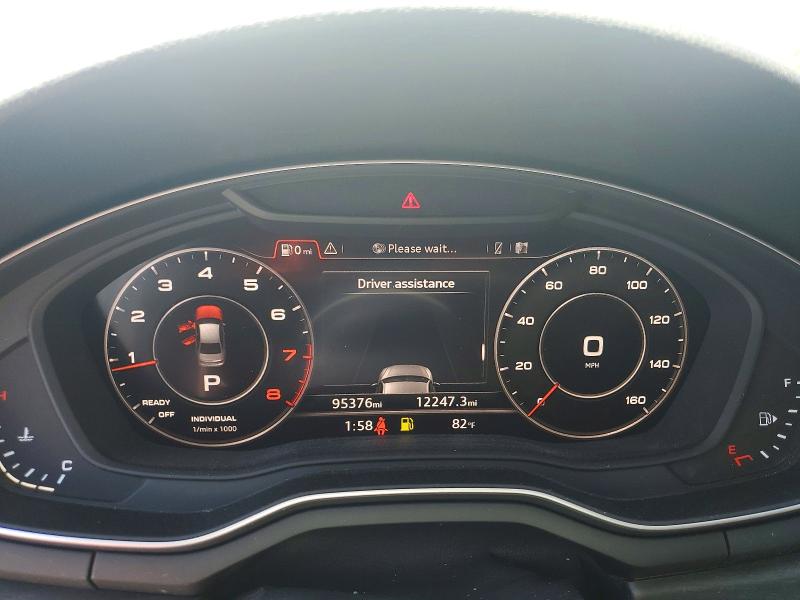 2018 Audi VIN WAUENAF48JA093379 COPART salvage auction — HAIL, Ia - Cert Of Title-Salvage Title, sold $7,600 on 2026-07-06 (photo 9)