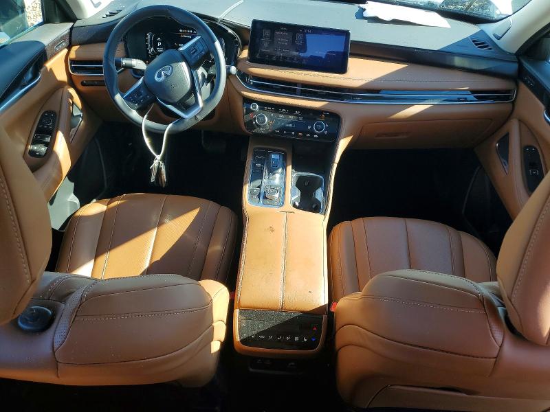 2025 Infiniti VIN 5N1AL1GS3SC342662 COPART salvage auction — FRONT END, Il - Salvage Certificate, sold $13,700 on 2026-09-02 (photo 8)