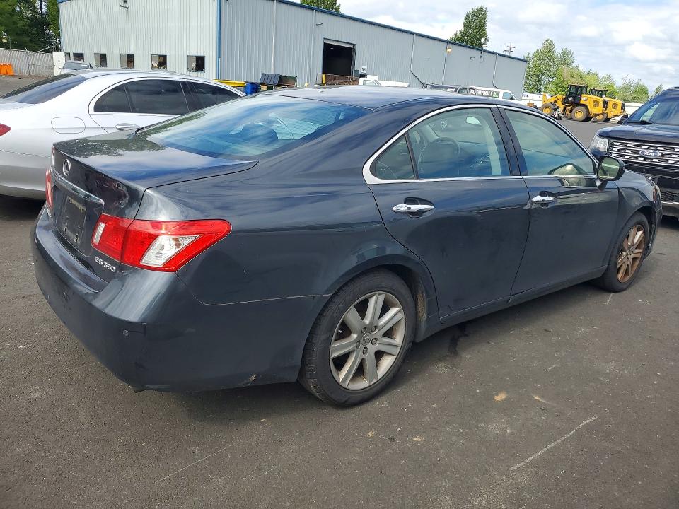 2007 Lexus Es 350 VIN JTHBJ46G572124120 COPART salvage auction — FRONT END, Or - Certificate Of Title (P), sold $525 on 2026-07-08 (photo 3)