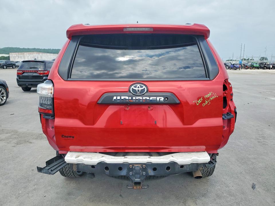 2018 Toyota 4runner VIN JTEBU5JR2J5581752 COPART salvage auction — REAR END, OK - CERTIFICATE OF TITLE, sold $12,400 on 2026-07-31 (photo 6)