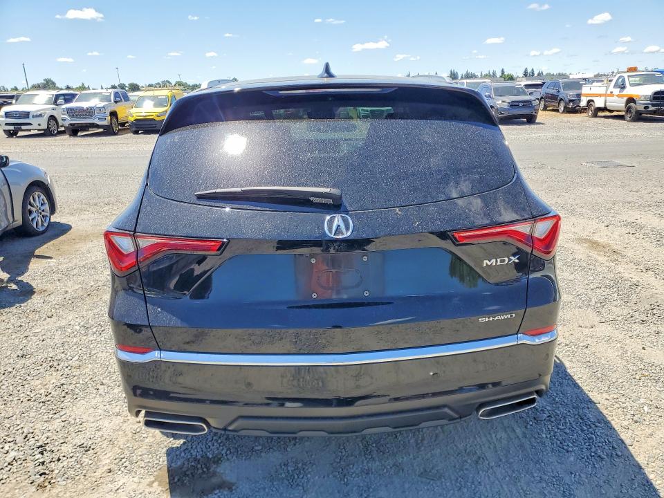 2023 Acura Mdx VIN 5J8YE1H88PL040373 COPART salvage auction — FRONT END, CA - SALVAGE CERTIFICATE, sold $15 on 2026-07-23 (photo 6)