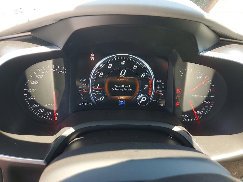 2019 Chevrolet Corvette VIN 1G1YK3D70K5101754 COPART salvage auction — FRONT END, Tn - Salvage Certificate, sold $20,400 on 2026-07-29 (photo 9)