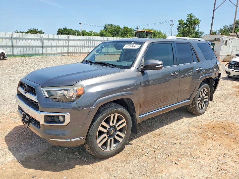 2016 Toyota 4runner VIN JTEBU5JR0G5316935 COPART salvage auction — REAR END, OK - CERT OF TITLE-SALVAGE, sold $12,900 on 2026-07-30 (photo 1)
