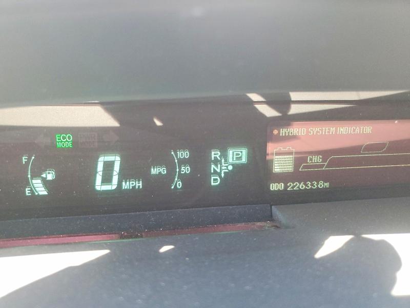 2010 Toyota Prius VIN JTDKN3DU5A1003674 COPART salvage auction — REAR END, CA - SALVAGE CERTIFICATE, sold $700 on 2026-07-20 (photo 9)