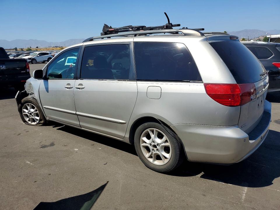 2005 Toyota Sienna VIN 5TDZA22C85S295148 COPART salvage auction — FRONT END, CA - SALVAGE CERTIFICATE, sold $775 on 2026-07-20 (photo 2)