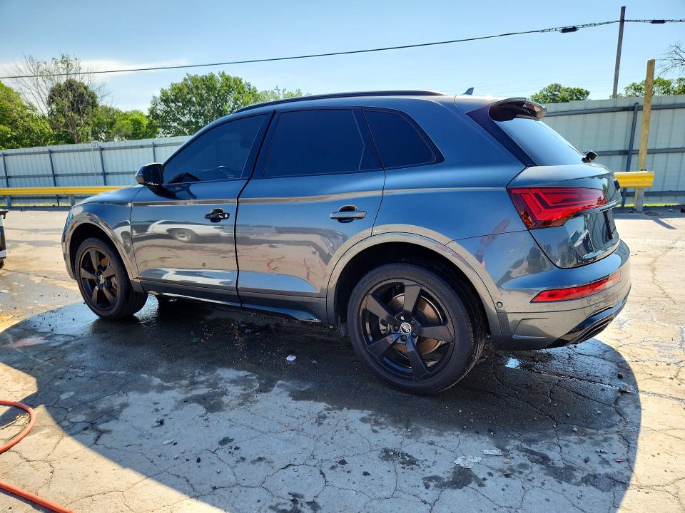 2022 Audi Q5 VIN WA1FAAFY1N2050924 COPART salvage auction — SIDE, TN - SALVAGE CERTIFICATE, sold $13,700 on 2026-07-29 (photo 2)