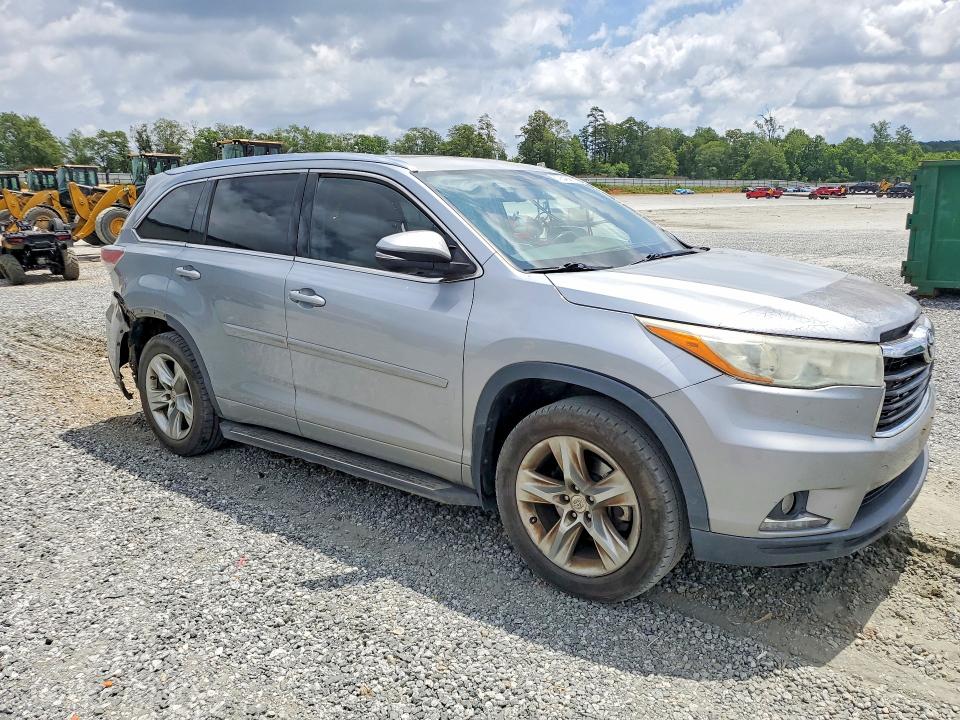 2014 Toyota VIN 5TDYKRFH2ES022973 COPART salvage auction — FRONT END, Sc - Cert Of Title-Salvage, sold $225 on 2026-07-29 (photo 4)