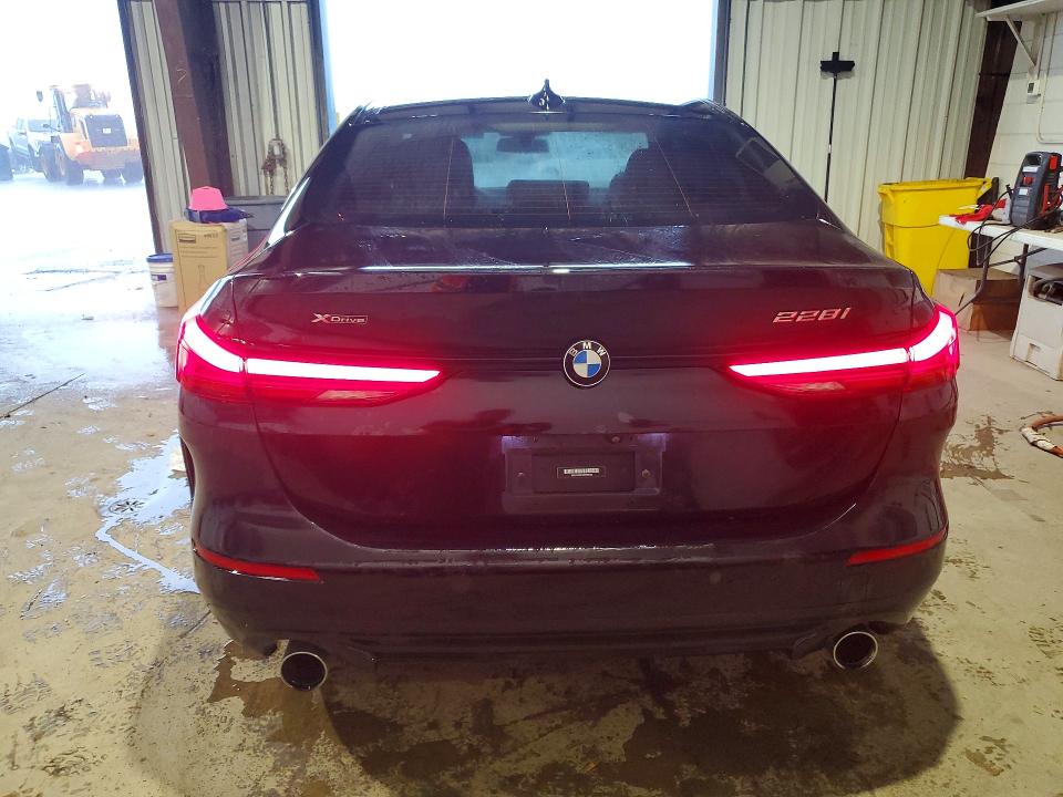 2021 BMW 2er VIN WBA73AK01M7H39724 COPART salvage auction — SIDE, Il - Salvage Certificate, sold $8,400 on 2026-08-16 (photo 6)