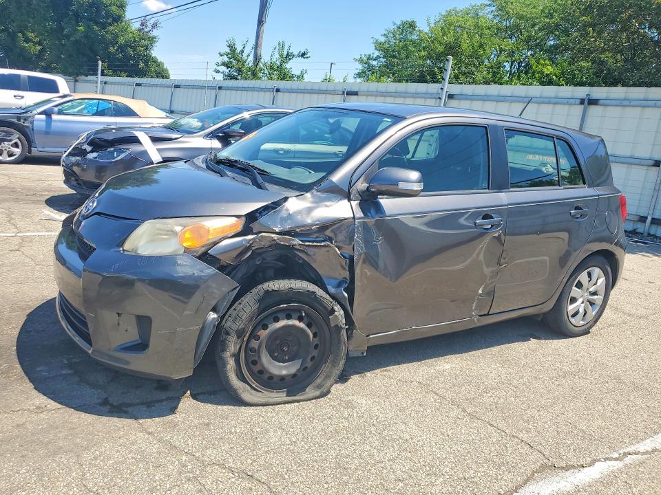 2013 Scion VIN JTKKUPB48D1030328 COPART salvage auction — FRONT END, Oh - Cert Of Title-Salvage, sold $350 on 2026-07-11 (photo 1)