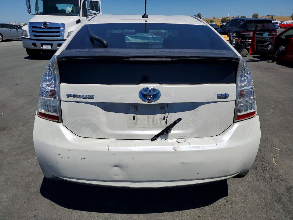 2011 Toyota Prius VIN JTDKN3DUXB5361573 COPART salvage auction — FRONT END, CA - SALVAGE CERTIFICATE, sold $1,000 on 2026-07-27 (photo 6)