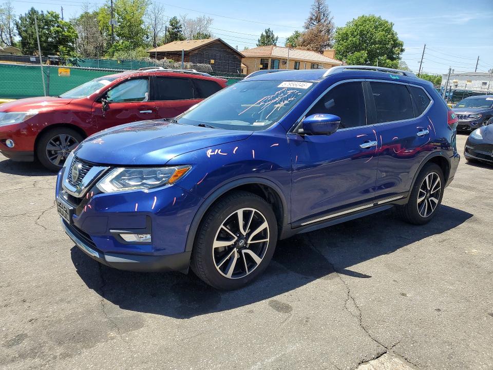 2018 Nissan VIN JN8AT2MV3JW307257 COPART salvage auction — REAR END, Co - Salvage Title, sold $2,450 on 2026-07-28 (photo 1)
