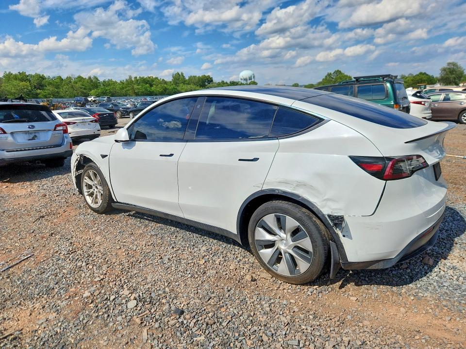 2021 Tesla Model y VIN 5YJYGDEE0MF070096 COPART salvage auction — FRONT END, Nj - Cert Of Title-Salvage, sold $375 on 2026-07-21 (photo 2)