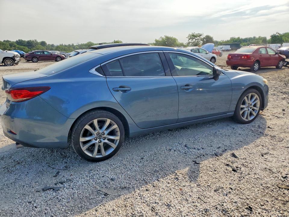 2014 Mazda VIN JM1GJ1V6XE1162279 COPART salvage auction — SIDE, Md - Cert Of Salvage > 75% Damage, sold $800 on 2026-07-14 (photo 3)
