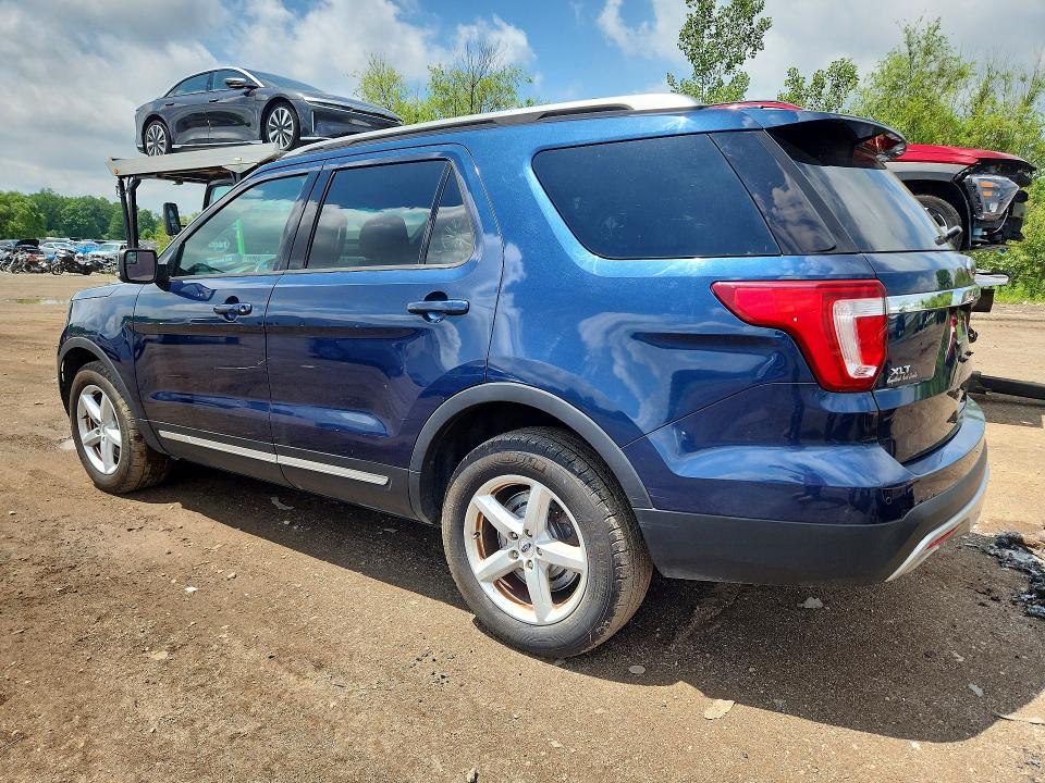 2016 Ford Explorer VIN 1FM5K8D80GGC37910 COPART salvage auction — MINOR DENT/SCRATCHES, Oh - Certificate Of Title (P), sold $4,250 on 2026-07-02 (photo 2)