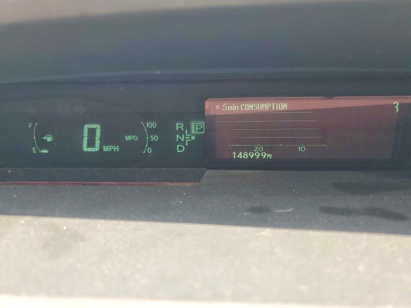 2010 Toyota Prius v VIN JTDKN3DUXA0231126 COPART salvage auction — WATER/FLOOD, Tn - Salvage Cert-Water Damage, sold $2,150 on 2026-07-07 (photo 9)