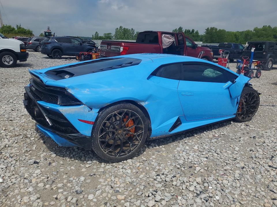 2021 Lamborghini VIN ZHWUF5ZF9MLA16300 COPART salvage auction — FRONT END, Mi - Scrap Certificate Of Title, sold $90,000 on 2026-08-06 (photo 3)