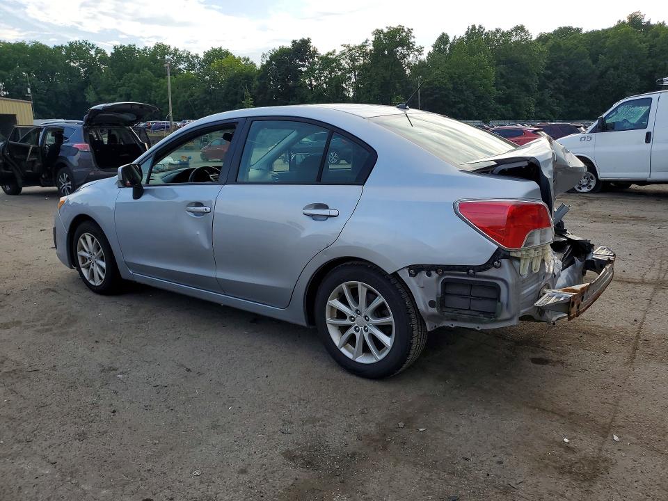 2013 Subaru Impreza VIN JF1GJAC60DH030257 COPART salvage auction — REAR END, Ny - Mv-907A Salvage Certificate, sold $450 on 2026-07-16 (photo 2)