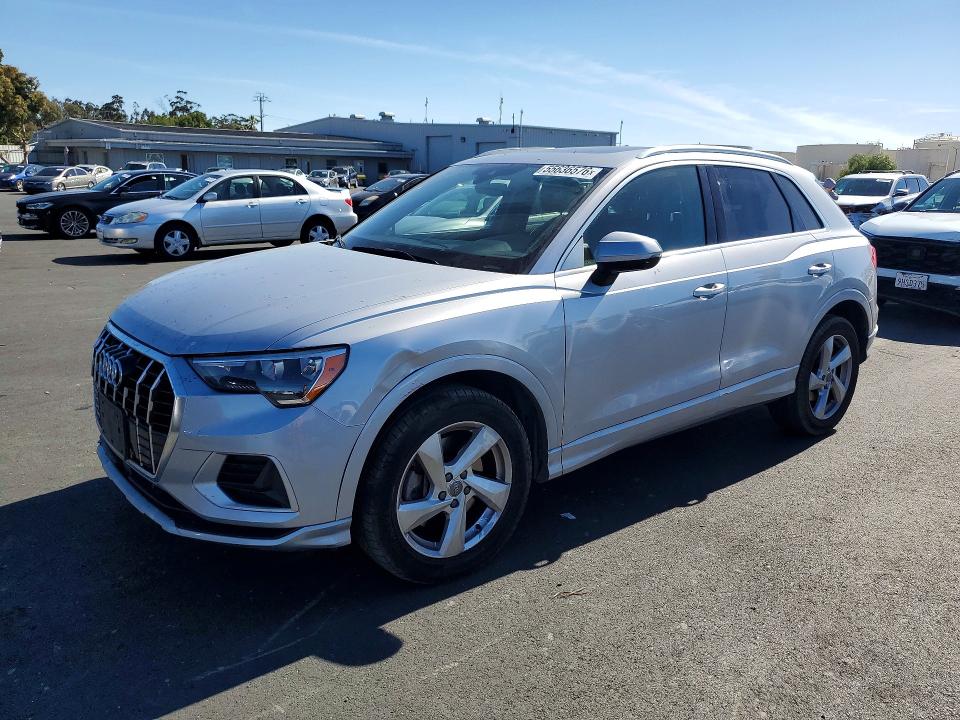 2019 Audi Q3 VIN WA1AECF34K1077356 COPART salvage auction — SIDE, CA - SALVAGE CERTIFICATE, sold $5,800 on 2026-07-15 (photo 1)