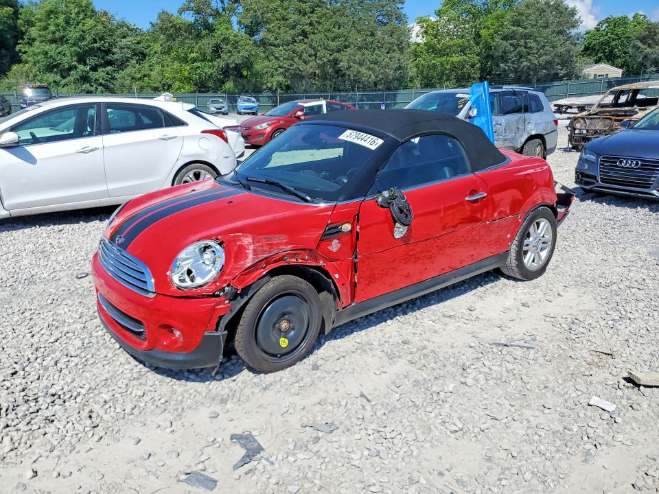 2015 Mini Roadster VIN WMWSY1C53FT626015 COPART salvage auction — ALL OVER, Tn - Salvage Certificate, sold $1,000 on 2026-07-28 (photo 1)