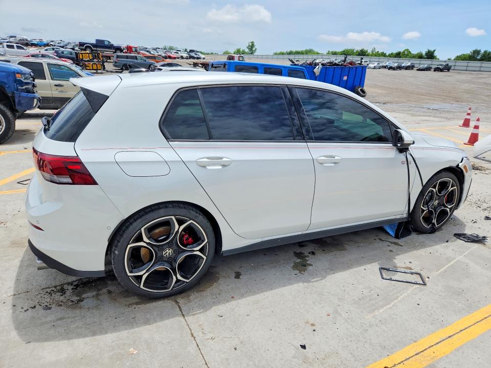 2026 Volkswagen Gti VIN WVWVE7CD7TW176074 COPART salvage auction — FRONT END, Ky - Cert Of Title-Salvage, sold $13,700 on 2026-07-09 (photo 3)