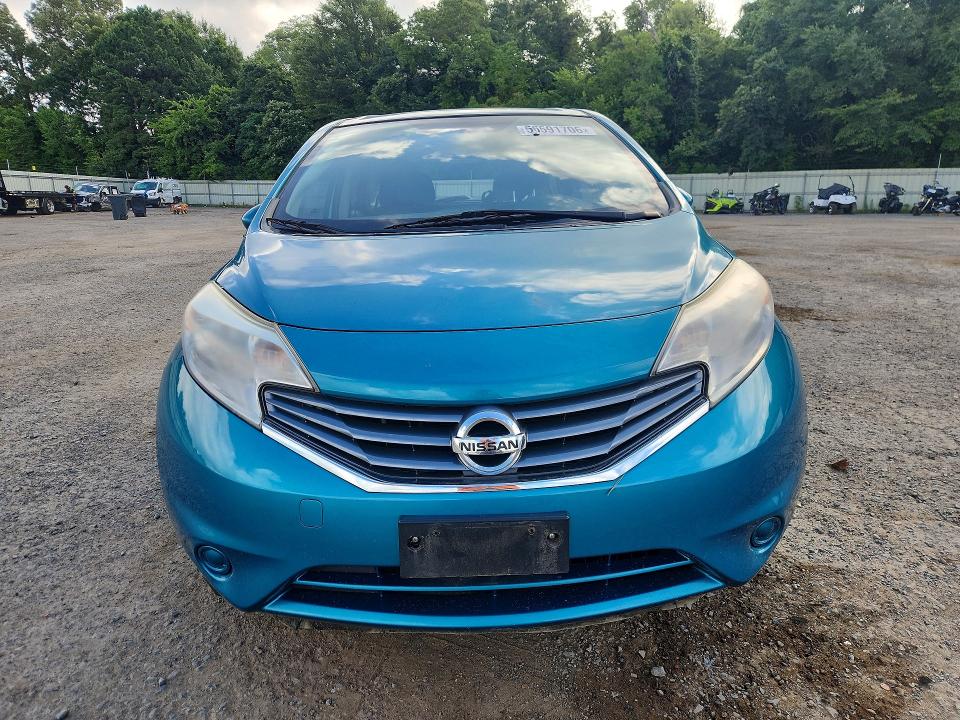 2015 Nissan Versa VIN 3N1CE2CP2FL394814 COPART salvage auction — REAR END, TX - SALVAGE VEHICLE TITLE, sold $700 on 2026-09-03 (photo 5)