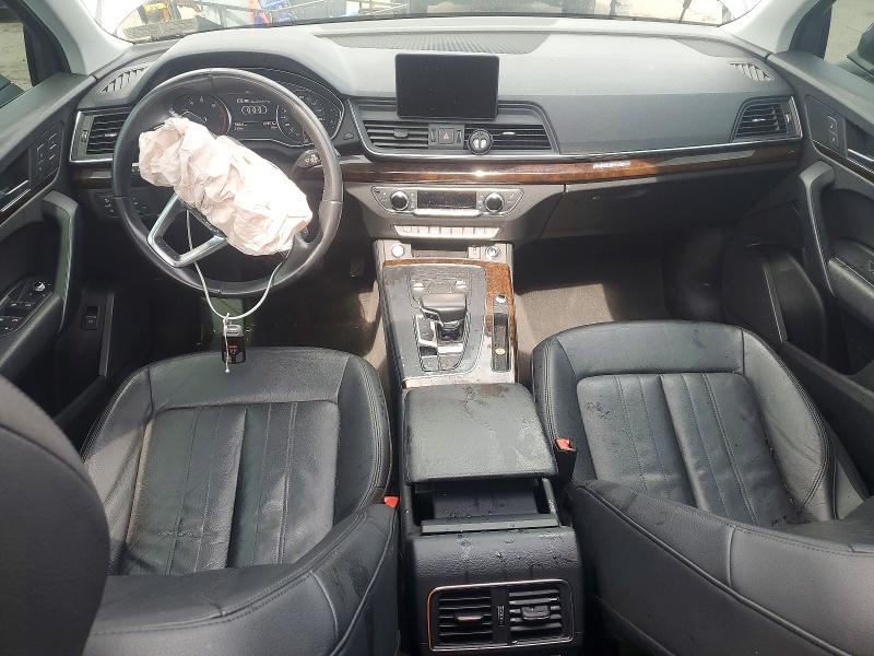2019 Audi VIN WA1ANAFYXK2049507 COPART salvage auction — FRONT END, Pa - Certificate Of Salvage, sold $5,400 on 2026-07-02 (photo 8)