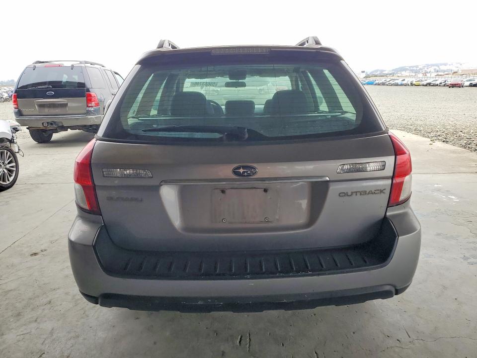 2008 Subaru Outback VIN 4S4BP60CX87337436 COPART salvage auction — MINOR DENT/SCRATCHES, Ca - Dis/Dlr/Exp Only Clean Title, sold $200 on 2026-07-02 (photo 6)