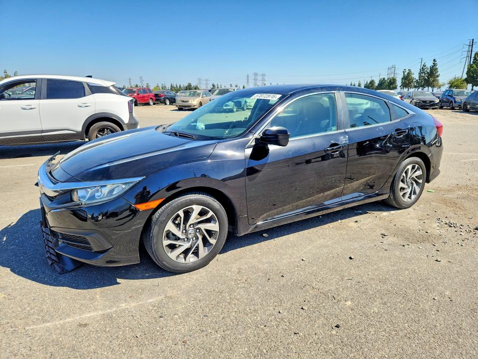 2018 Honda Civic VIN 2HGFC2F76JH508182 COPART salvage auction — FRONT END, Ca - Salvage Certificate, sold $5,200 on 2026-07-02 (photo 1)