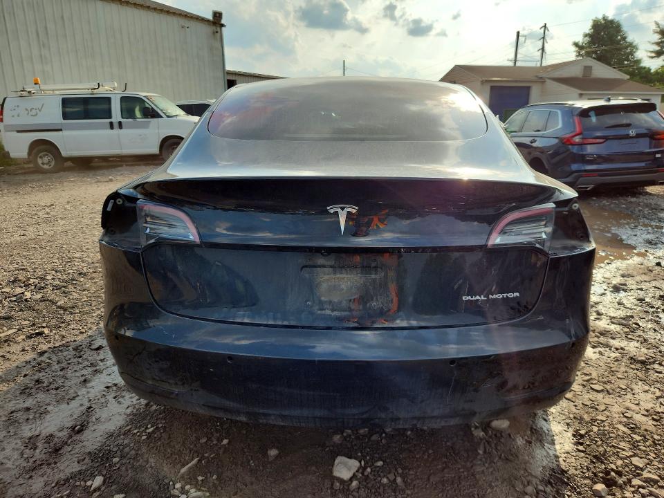2018 Tesla Model 3 VIN 5YJ3E1EB6JF054064 COPART salvage auction — SIDE, Pa - Certificate Of Salvage, sold $4,850 on 2026-07-13 (photo 6)