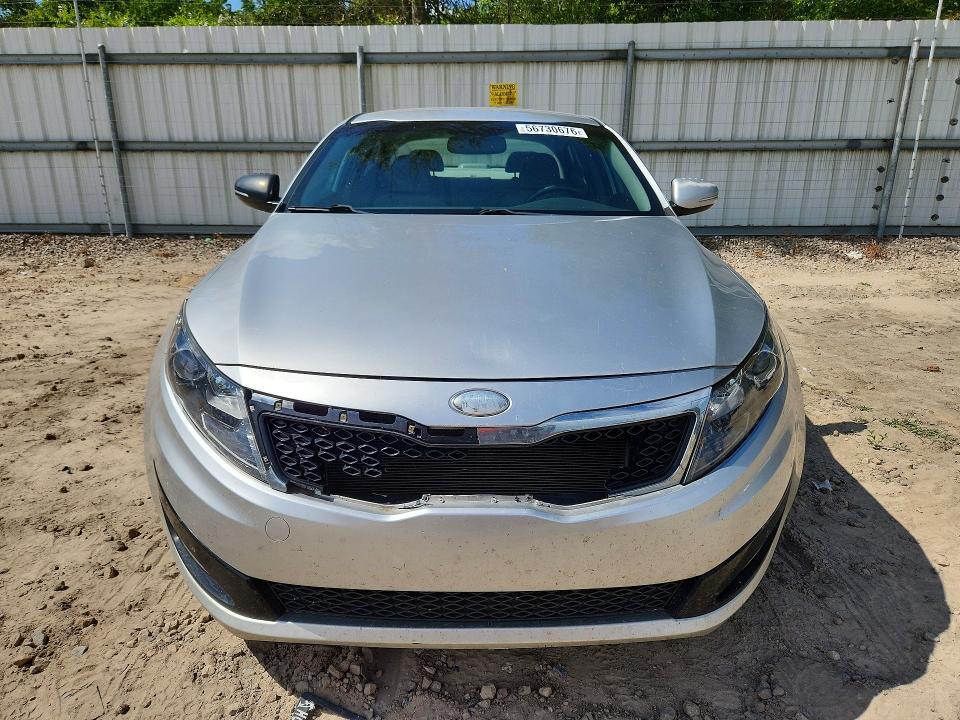 2013 Kia Optima VIN KNAGM4A74D5335869 COPART salvage auction — FRONT END, Fl - Cert Of Title Slvg Rebuildable, sold $400 on 2026-07-10 (photo 5)