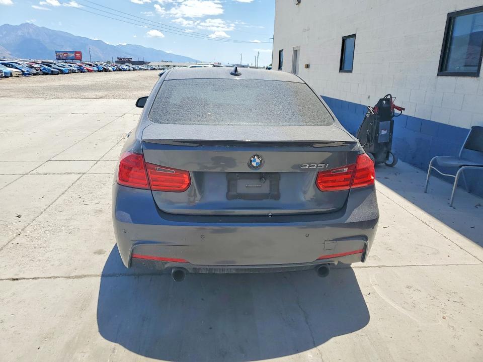 2013 BMW VIN WBA3A9G59DNP37686 COPART salvage auction — FRONT END, UT - CERTIFICATE OF TITLE, sold $2,150 on 2026-07-28 (photo 6)