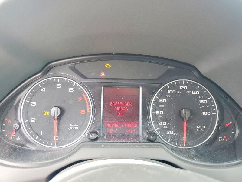 2011 Audi Q5 VIN WA1LFAFP2BA074999 COPART salvage auction — MECHANICAL, Oh - Certificate Of Title, sold $350 on 2026-07-15 (photo 9)