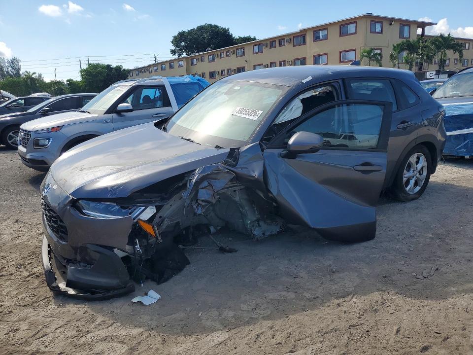 2025 Honda Hr-v VIN 3CZRZ1H35SM722088 COPART salvage auction — FRONT END, Fl - Certificate Of Destruction, sold $5,600 on 2026-07-09 (photo 1)