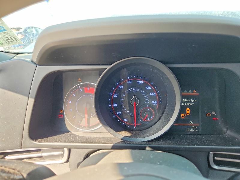 2021 Hyundai Elantra VIN 5NPLL4AG8MH016348 COPART salvage auction — FRONT END, La - Cert Of Title-Salvage, sold $2,100 on 2026-07-08 (photo 9)