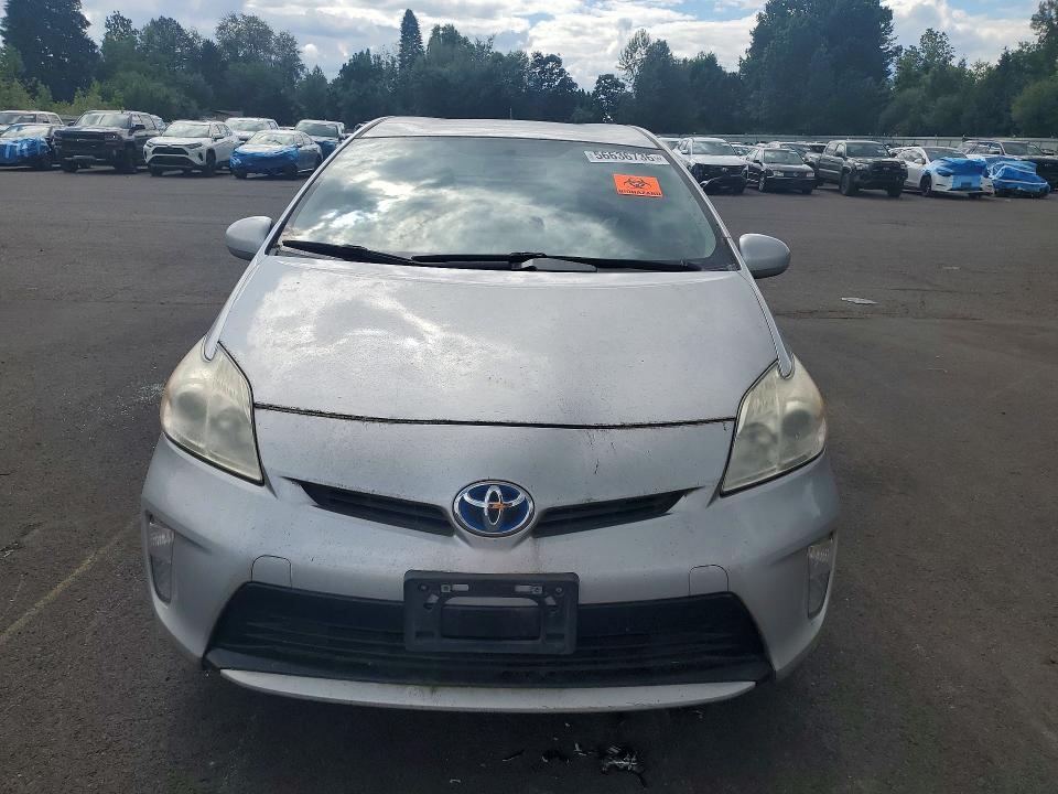 2012 Toyota Prius VIN JTDKN3DUXC1516440 COPART salvage auction — NORMAL WEAR, Or - Non Public Clean Title, sold $1,650 on 2026-07-15 (photo 5)