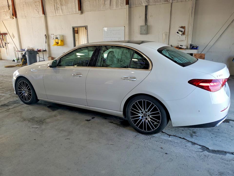 2022 Mercedes-benz C-klasse VIN W1KAF4HB7NR015376 COPART salvage auction — WATER/FLOOD, Ky - Cert Of Title-Salvage Water, sold $7,100 on 2026-07-27 (photo 2)