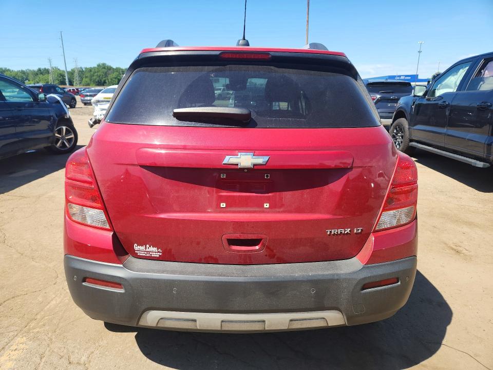 2015 Chevrolet Trax VIN KL7CJLSB5FB185814 COPART salvage auction — FRONT END, Oh - Cert Of Title-Salvage, sold $300 on 2026-07-14 (photo 6)