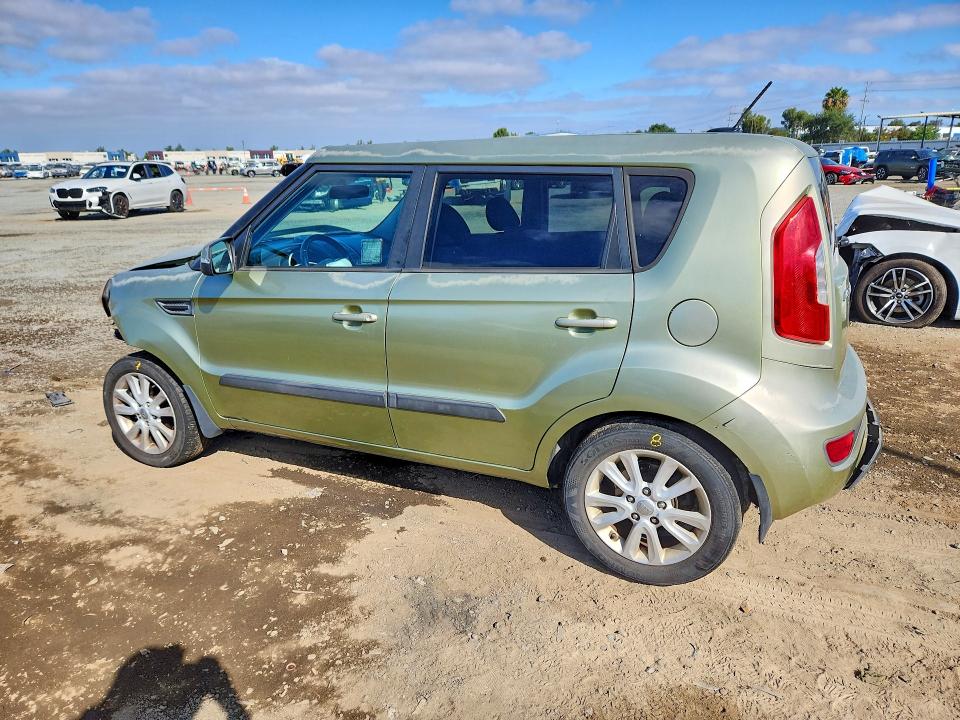 2013 Kia Soul VIN KNDJT2A64D7569571 COPART salvage auction — FRONT END, Ca - Salvage Certificate, sold $250 on 2026-07-21 (photo 2)