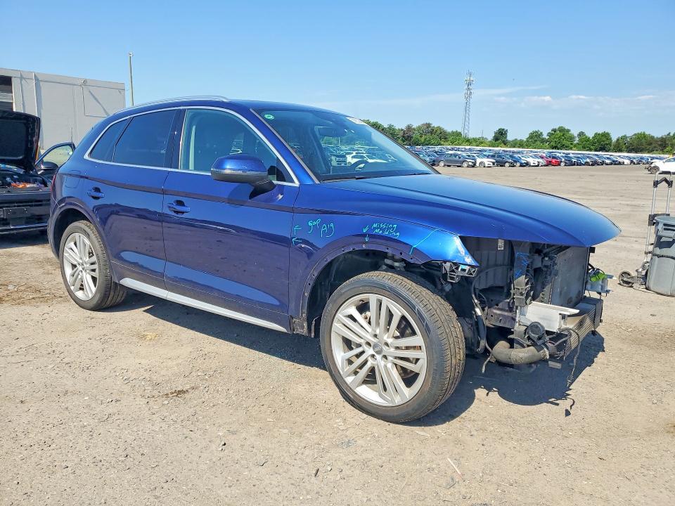 2018 Audi Q5 VIN WA1CNAFY7J2008081 COPART salvage auction — FRONT END, Va - Cert Of Title - Salvage, sold $6,200 on 2026-07-15 (photo 4)