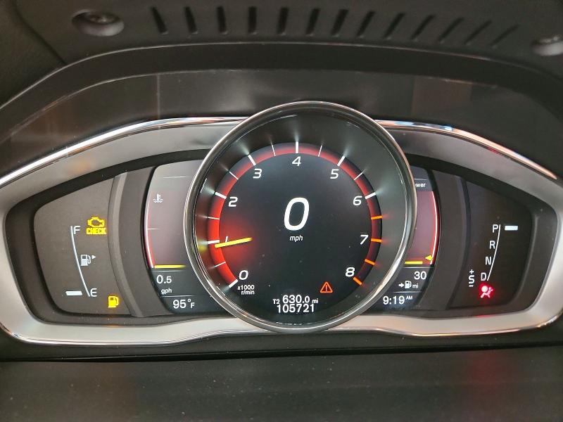 2017 Volvo V60 VIN YV140MEK9H1368616 COPART salvage auction — FRONT END, Az - Cert Of Title - Salvage, sold $1,400 on 2026-08-03 (photo 9)