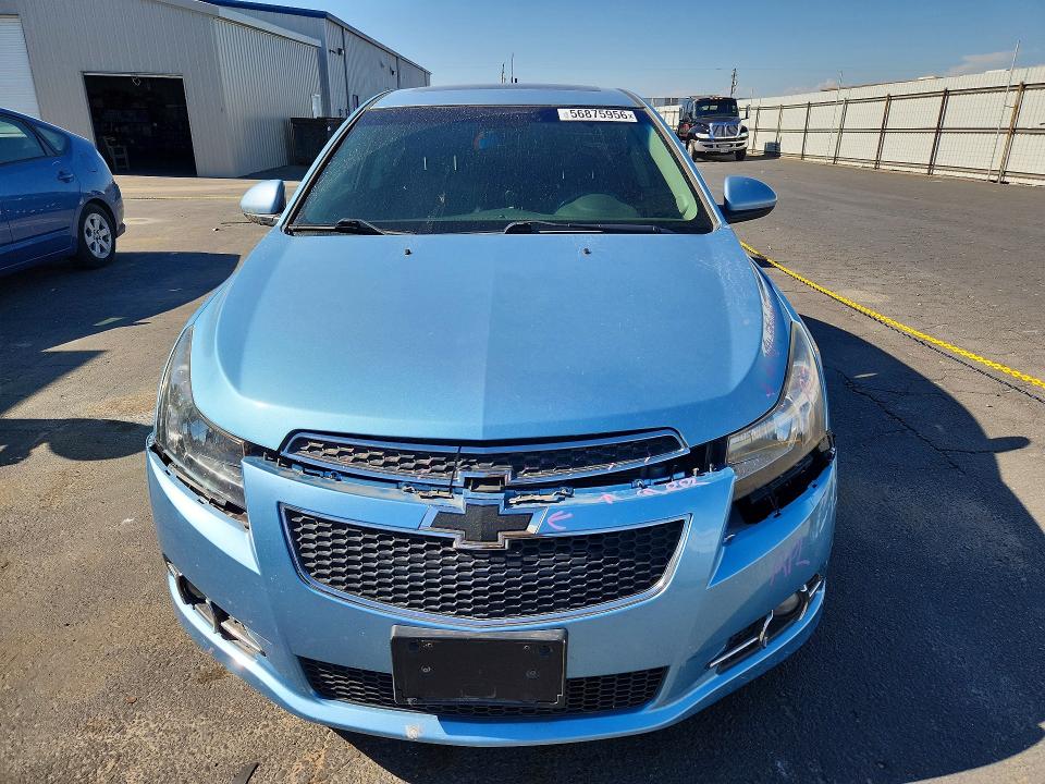 2012 Chevrolet Cruze VIN 1G1PH5SC3C7228588 COPART salvage auction — FRONT END, Ca - Salvage Certificate, sold $1,100 on 2026-07-02 (photo 5)