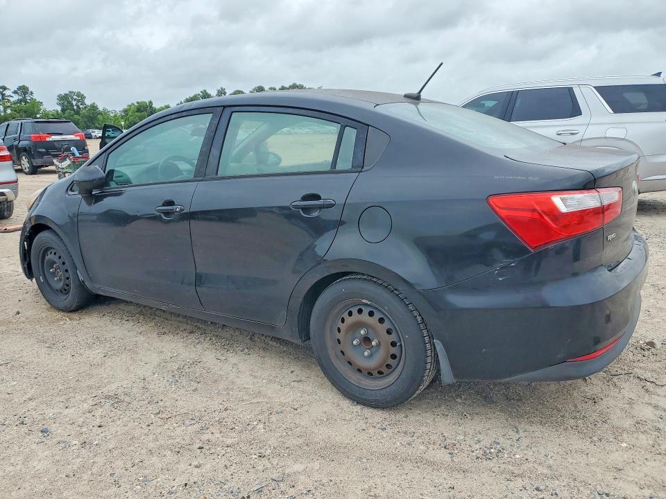 2017 Kia Rio VIN KNADM4A34H6012549 COPART salvage auction — FRONT END, Mt - Certificate Of Title, sold $650 on 2026-07-08 (photo 2)