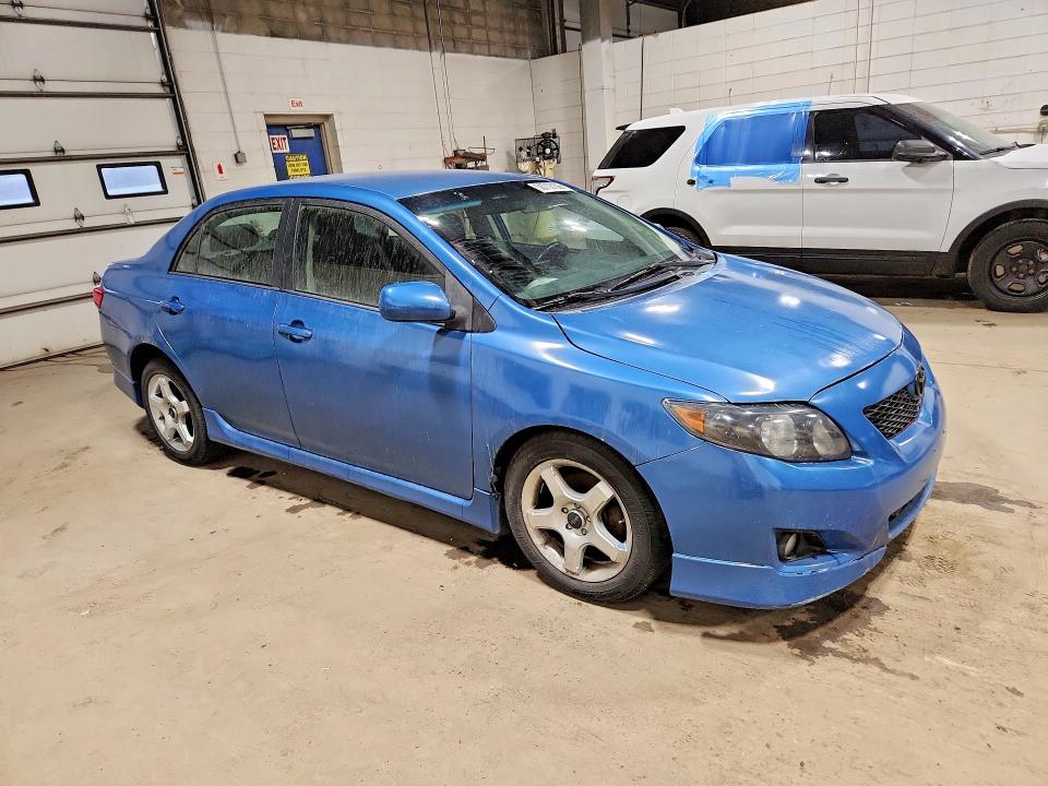 2009 Toyota Corolla VIN 1NXBU40E99Z042054 COPART salvage auction — MECHANICAL, Mn - Certificate Of Title, sold $1,500 on 2026-07-09 (photo 4)