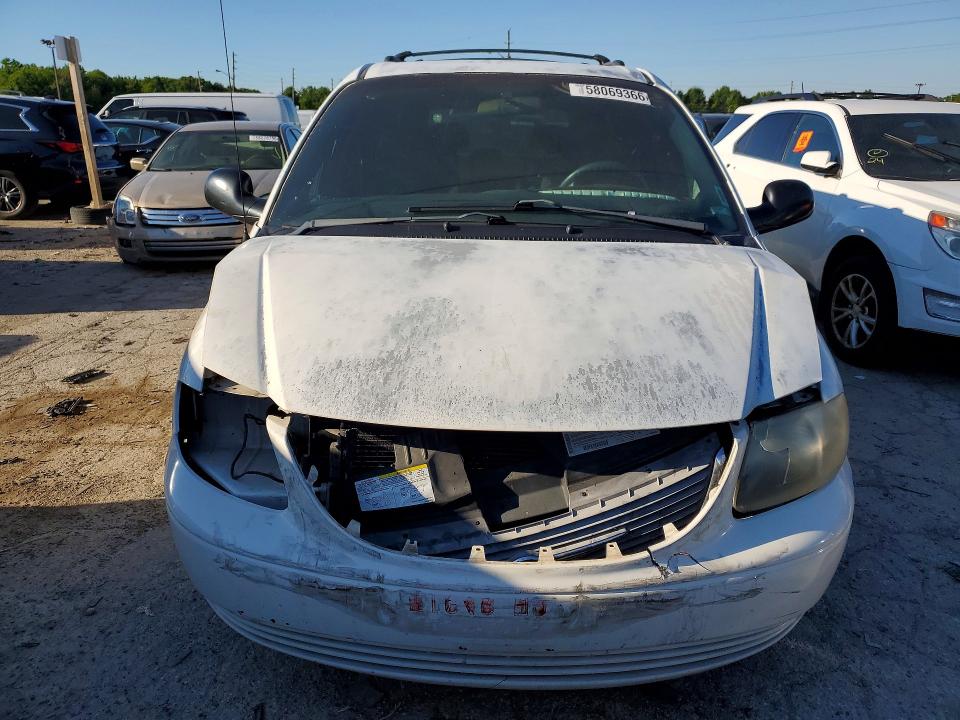2002 Chrysler Town & country VIN 2C4GP44312R624310 COPART salvage auction — FRONT END, In - Cert Of Title-Salvage Title, sold $250 on 2026-07-17 (photo 5)