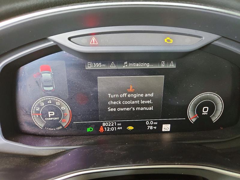 2019 Audi A6 VIN WAUL2AF24KN109733 COPART salvage auction — MINOR DENT/SCRATCHES, Ct - Certificate Of Title, sold $8,800 on 2026-07-09 (photo 9)