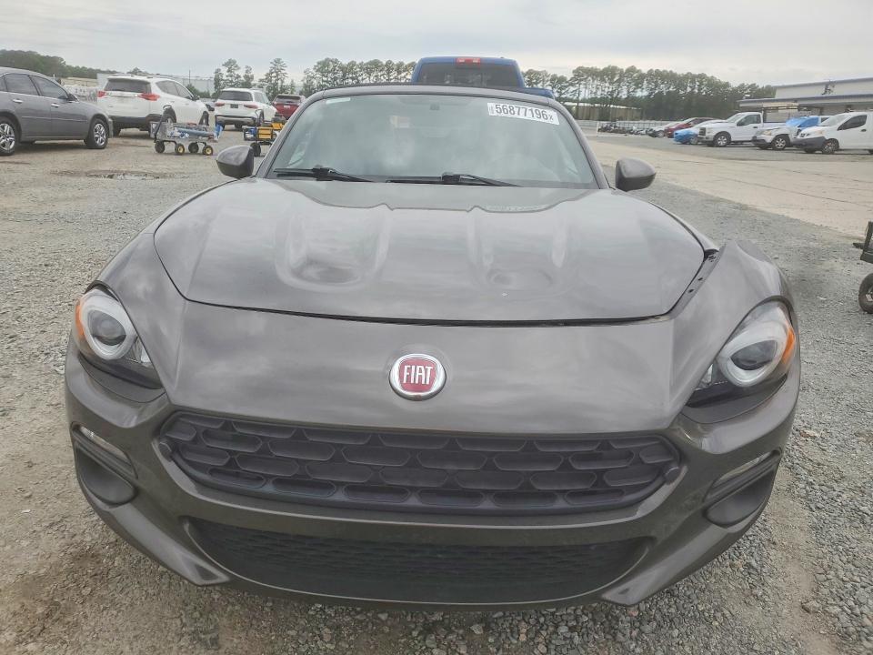2017 Fiat 124 spider VIN JC1NFAEK4H0122938 COPART salvage auction — FRONT END, Salvage Title, sold $225 on 2026-07-27 (photo 5)