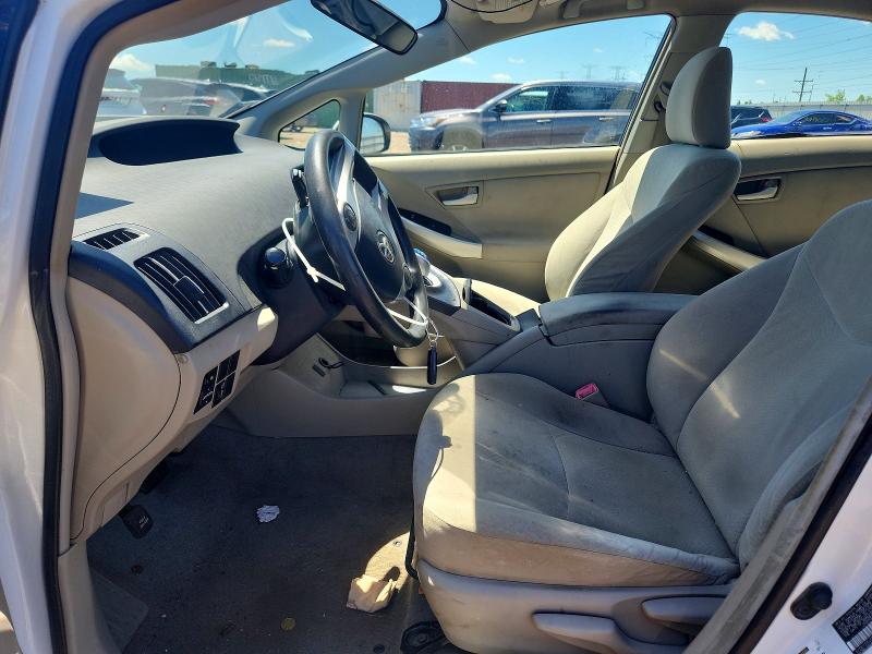 2011 Toyota Prius VIN JTDKN3DU5B0285774 COPART salvage auction — FRONT END, Il - Salvage Certificate, sold $1,150 on 2026-07-16 (photo 7)