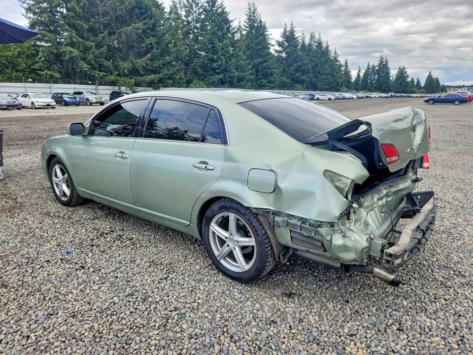 2005 Toyota Avalon VIN 4T1BK36BX5U006252 COPART salvage auction — REAR END, Wa - Vehicle Cert Of Ownership-Titl, sold $375 on 2026-07-02 (photo 2)