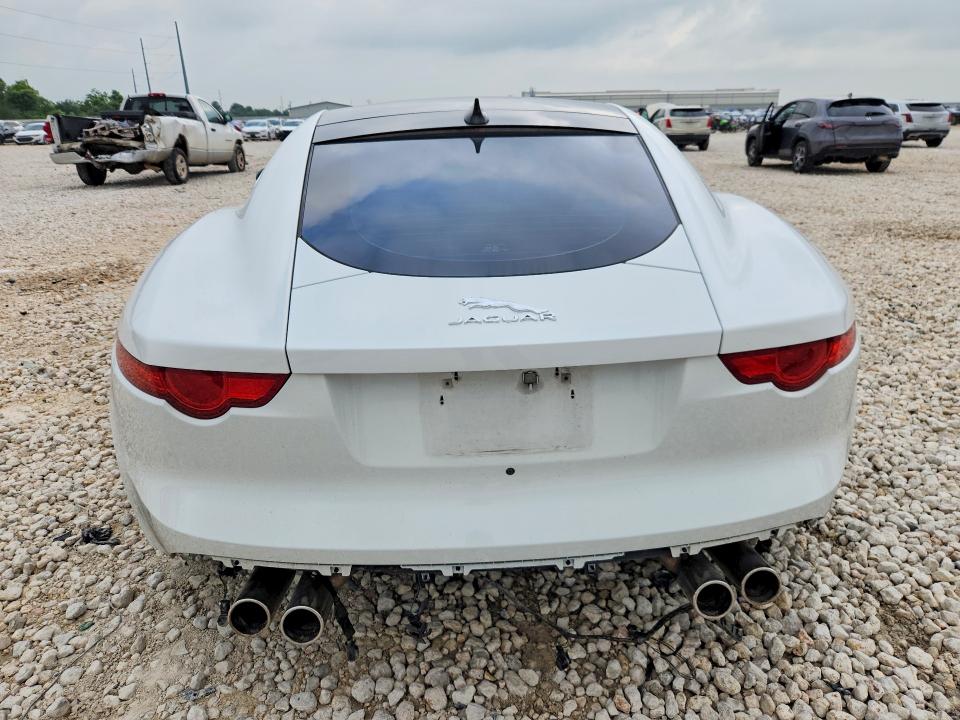 2016 Jaguar F-type VIN SAJWJ6DL5GMK34377 COPART salvage auction — WATER/FLOOD, Tx - Salvage Title-Flood Damage, sold $5,800 on 2026-07-23 (photo 6)