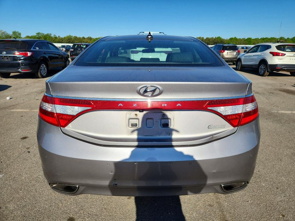 2013 Hyundai Azera VIN KMHFH4JG4DA249273 COPART salvage auction — FRONT END, Ny - Mv-907A Salvage Certificate, sold $1,250 on 2026-07-13 (photo 6)